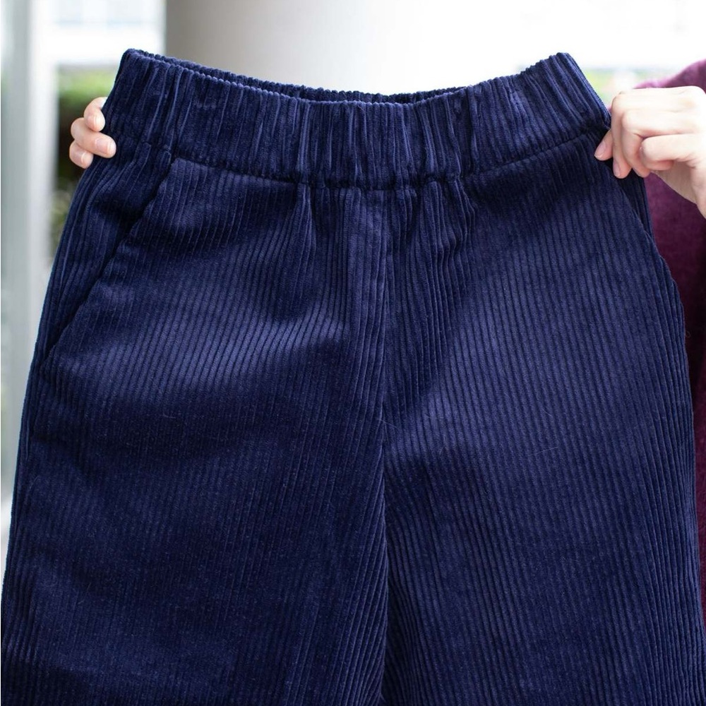 GALLEGO DESPORTES sz S Jane Corduroy pants in navy